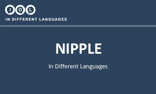 Nipple in Different Languages - Image