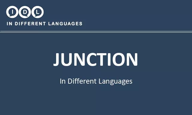 Junction in Different Languages - Image