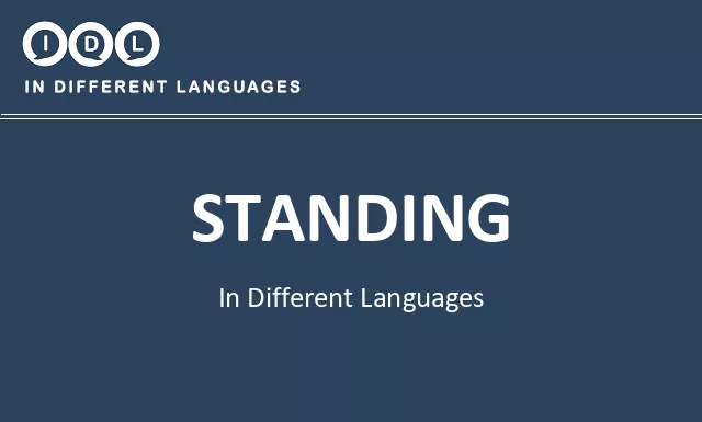 Standing in Different Languages - Image