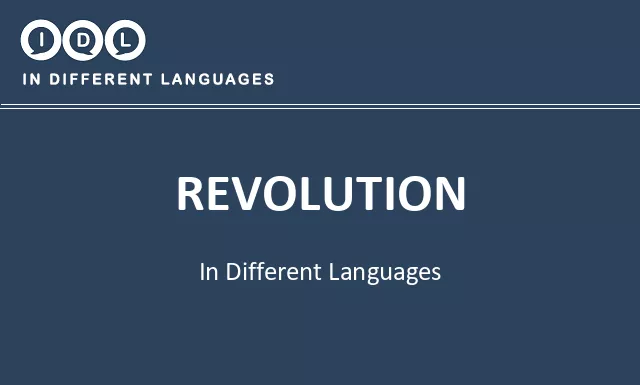 Revolution in Different Languages - Image