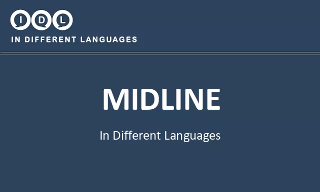 Midline in Different Languages - Image