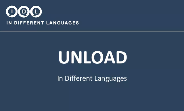 Unload in Different Languages - Image