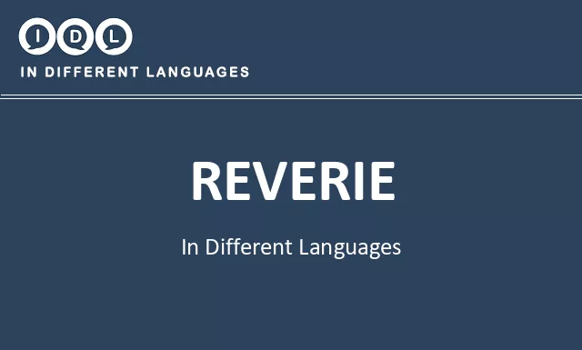 Reverie in Different Languages - Image